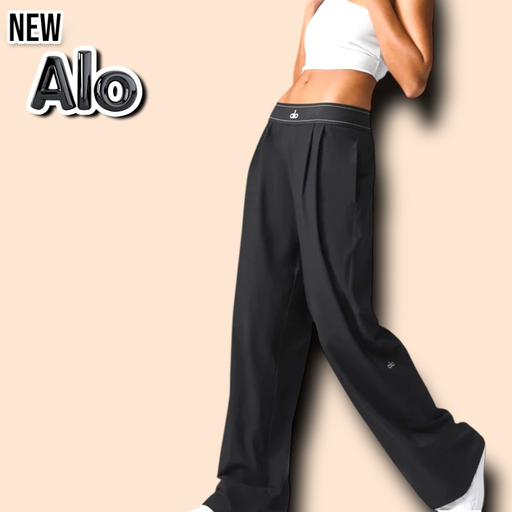 ALO Yoga Black Track Pants